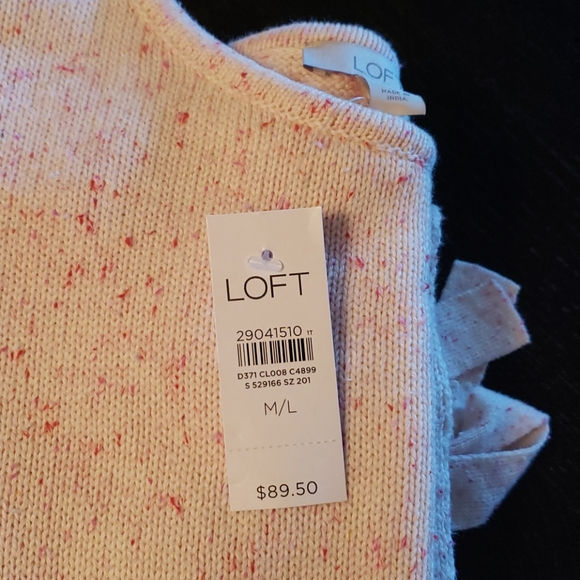 LOFT poncho style sweater - Picture 9 of 9